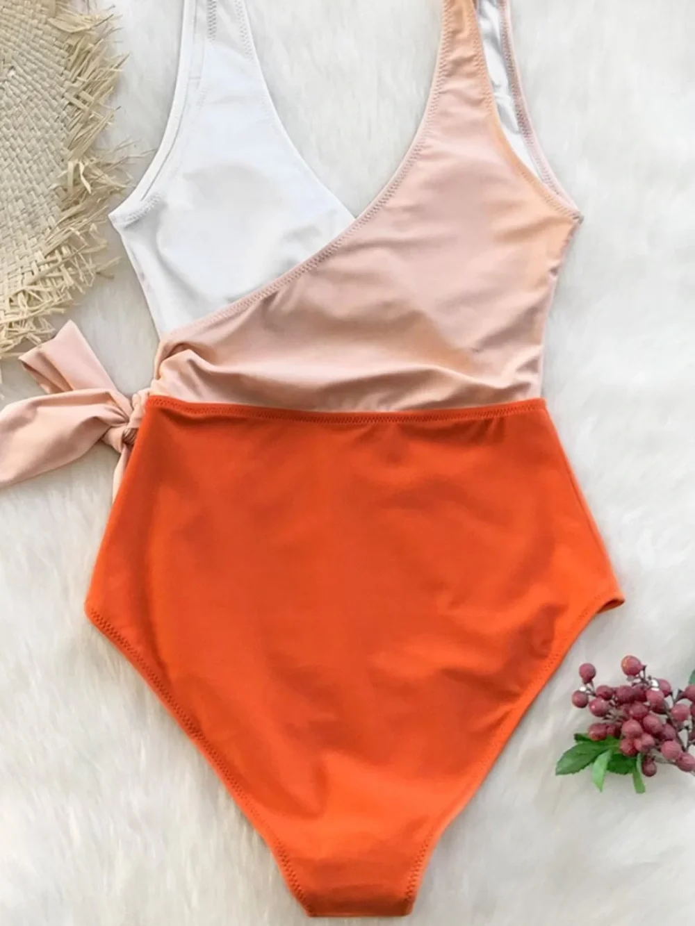 Cupshe orange white